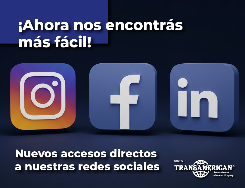 Nuevos accesos directos a nuestras redes sociales: conectá en un clic con LinkedIn, Instagram y Facebook