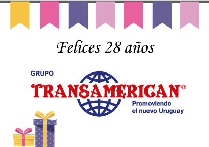 ¡Felices 28 años Grupo Transamerican!