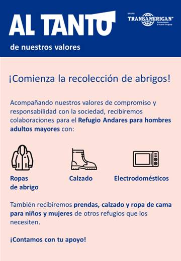 Campaña AL TANTO DE NUESTROS VALORES